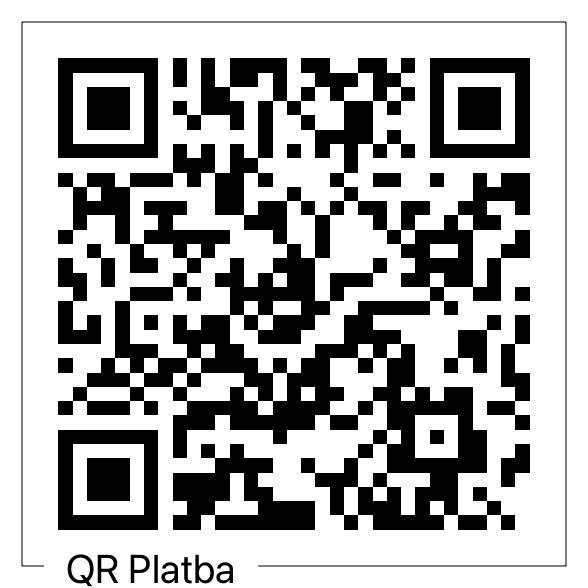 QR kód pro platbu